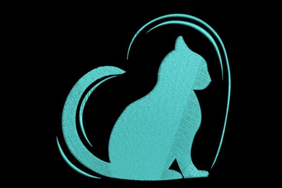 Cat in Heart Embroidery: A Designer's Review