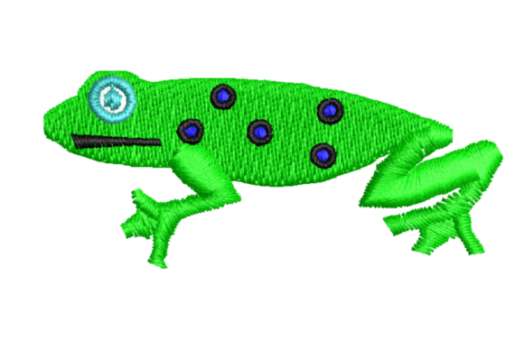 Frog Embroidery Design Review for Etsy Sellers