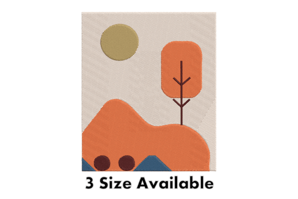 Minimalist Tree Landscape Embroidery Review