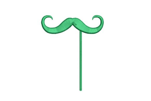 St. Patrick's Day Mustache Prop Embroidery Review